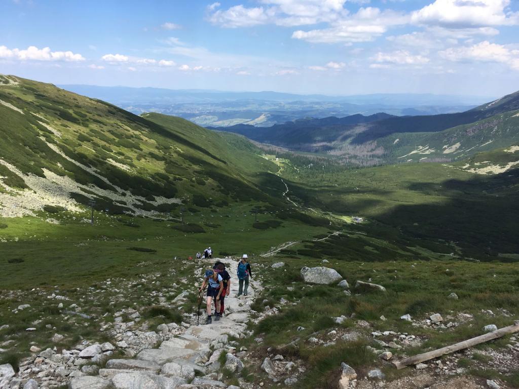 Kasprowy wierch - pěší trasy a lanovka