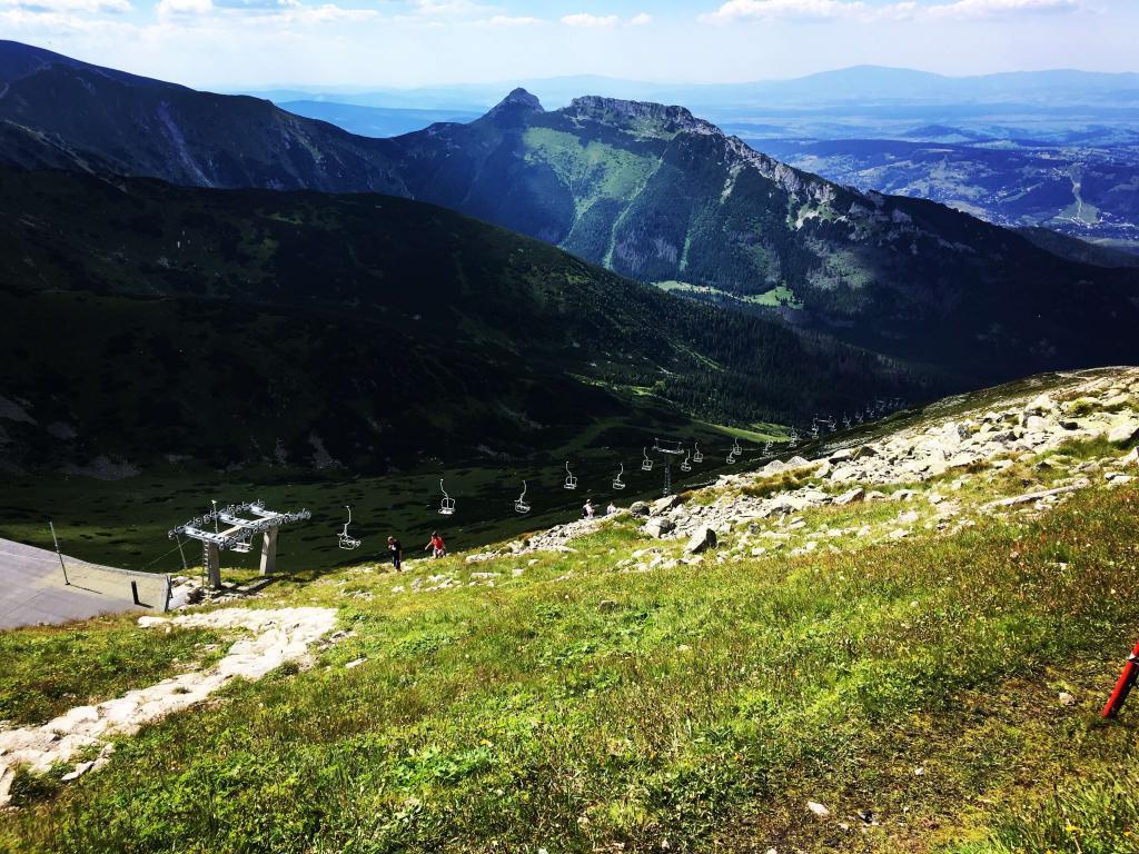 Kasprowy wierch - pěší trasy a lanovka